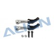 Bras de washout métal argent 3G - T-REX 550E/600E/600N
