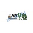 Fuselage Align 500D T-REX 450 Fibre ou mécanique classe 450 