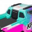Arrma MINI KRATON 3S DSC 4X4 RTR Turquoise/Rose 1/16e PRE-COMMANDE