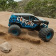 Arrma 1/10 GORGON 4X2 MEGA 550 Bleu RTR