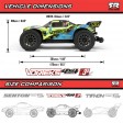 Arrma Vorteks 223S DSC 4X4 RTR Rose 1/10e - Prêt à rouler SUR-COMMANDE