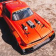 Arrma FELONY 6S BLX Street Bash Muscle Car 4WD AVC 1/7 RTR Orange SUR-COMMANDE