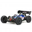 Arrma Buggy TYPHON 6S TLR Tuned 4WD BLX RTR 1/8e Bleu/rouge SUR-COMMANDE
