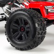 Arrma KRATON 6S V5 4WD BLX avec Spektrum Firma Rouge 1/8e