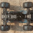 Arrma KRATON 6S V6 4WD BLX Monster Truck Bleu/Orange 1/8e