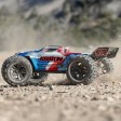Arrma KRATON 6S V6 4WD BLX Monster Truck Bleu/Rouge 1/8e SUR-COMMANDE