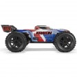 Arrma KRATON 6S V6 4WD BLX Monster Truck Bleu/Rouge 1/8e SUR-COMMANDE