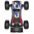 Arrma KRATON 6S V6 4WD BLX Monster Truck Bleu/Rouge 1/8e SUR-COMMANDE
