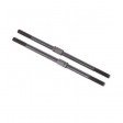 Biellettes pas inverse acier noir 4x95mm Arrma (ARAC9389)