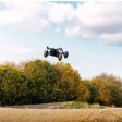 Arrma TYPHON 3S V3 4wd BLX Brushless Rouge RTR 1/8e