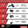 Arrma 1/10 FURY 4X2 MEGA 550 Vert RTR