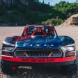 Arrma MOJAVE Desert Truck 6S V2 4WD Rouge/Noir 1/7e SUR-COMMANDE