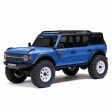 Axial SCX30 Ford Bronco 4X4 Brushed Rock Crawler Bleu 1/30e Prêt à rouler