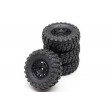 Axial SCX30 Jeep Wrangler JLU 4X4 Brushed Rock Crawler Blanc 1/30e Prêt à rouler