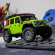 Axial SCX30 Jeep Wrangler JLU 4X4 Brushed Rock Crawler Vert 1/30e Prêt à rouler