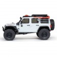 Axial SCX30 Jeep Wrangler JLU 4X4 Brushed Rock Crawler Blanc 1/30e Prêt à rouler