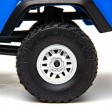 Axial SCX24 Jeep JT Gladiator Bleue Rock Crawler 4WD 1/24e Prête à rouler