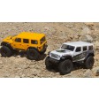Axial SCX24 2019 Jeep Wrangler Jaune JLU CRC 4WD 1/24e Prête à rouler
