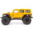 Axial SCX24 2019 Jeep Wrangler Jaune JLU CRC 4WD 1/24e Prête à rouler