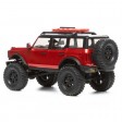 Axial SCX24 2021 Ford Bronco 4WD Rouge 1/24e - Prête à rouler