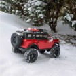 Axial SCX24 2021 Ford Bronco 4WD Rouge 1/24e - Prête à rouler