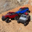 Axial SCX24 2021 Ford Bronco 4WD bleu 1/24e - Prête à rouler