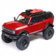 Axial SCX24 2021 Ford Bronco 4WD Rouge 1/24e - Prête à rouler