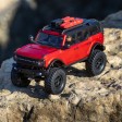 Axial SCX24 2021 Ford Bronco 4WD Rouge 1/24e - Prête à rouler
