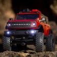 Axial SCX24 2021 Ford Bronco 4WD Rouge 1/24e - Prête à rouler