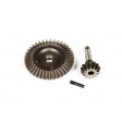 Couple conique renforcé 38 dents - Option AX10 SCX10 WRAITH