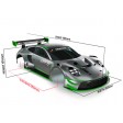 Carrosserie à peindre Bitty Design Porsche GT3R 190mm - 1/10ème