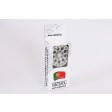 Jantes Metsafil 1.9" Beadlock CNC 9 trous gris fantôme 1/10 Crawler