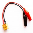 Cordon de charge XT60 femelle vers pinces crocodiles
