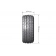 Roues Louise RC SC-Rocket Hexa 12mm 1/10e Slash/Ford Raptor 2WD - Avant