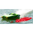 BATEAU DESPERADO JR VERT OBL SUPER COMBO (RADIO 2.4+MOTEUR+VARIO)