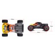 Carisma Micro Truck GT24T 1/24ème 4x4 Brushless RTR