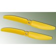 Hélices GEMFAN jaune – 5x3" Anti horaire (2 pcs)