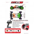 Carisma Micro buggy GT24B 4x4 Brushless Bleu 1/24e Prête à rouler