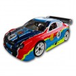 Carrosserie à peindre MERCEDES CLK DTM Rally Game + Stickers 1/8e