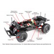 Tamiya Land Freeder CC01 KIT 1/10 58579