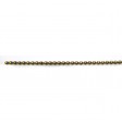 Chaîne en laiton 1 mètre type H 3mm