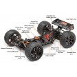 HPI Trophy Truggy Flux EP 4S 2.4 GHz - Prêt à rouler