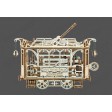 1/30 Wooden city - Tramway de ville avec rails