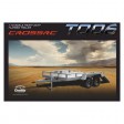 Remorque plateau 2 essieux Cross RC T006 au 1/10 avec rampes SUR-COMMANDE