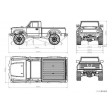 Cross RC Crawler PG4R 4x4 kit à monter 1/10