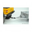 Remorque 2 essieux Cross RC T007 au 1/10 avec bâche pour camions/crawler KIT à peindre