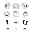 Caméra FPV Foxeer Predator micro V4 1000TVL 4ms latency Plug (Lens 1.8)