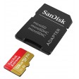 Carte mémoire SanDisk microSD EXTREME 128GB 190mb/s + Adaptateur SD