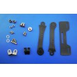 Système de fixation écran vidéo pour radio Futaba/JR/Hitec/Graupner (TVMTTX)