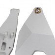 Bras de suspension inférieurs Avant ALU ARGENT - Unlimited Desert Racer